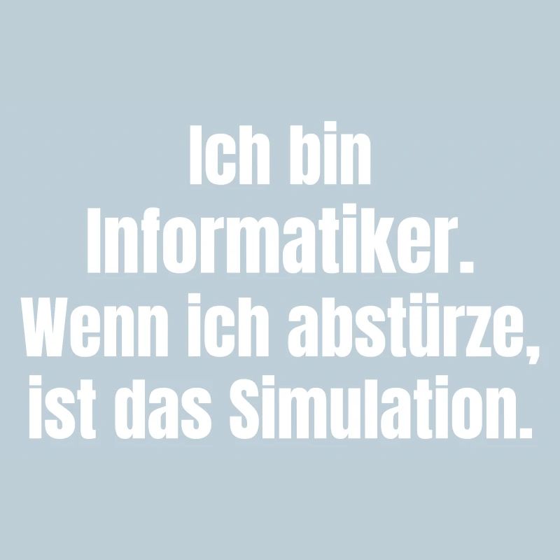 Je suis informaticien – crash comme simulation