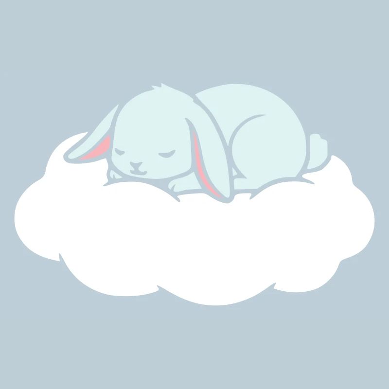 Rêve du Lapin endormi sur un nuage