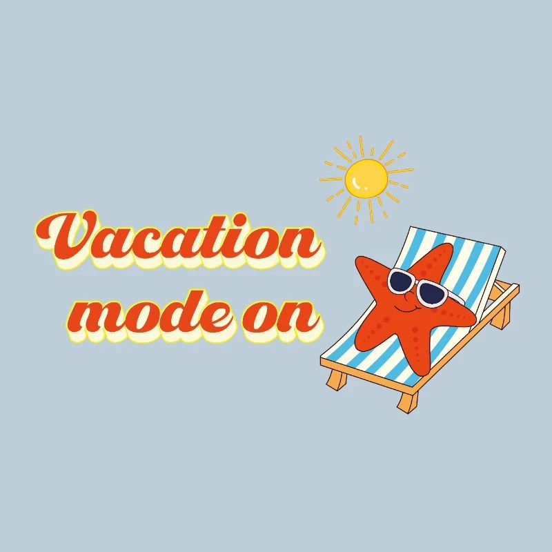 Vacation mode on – Summer Holiday Statement