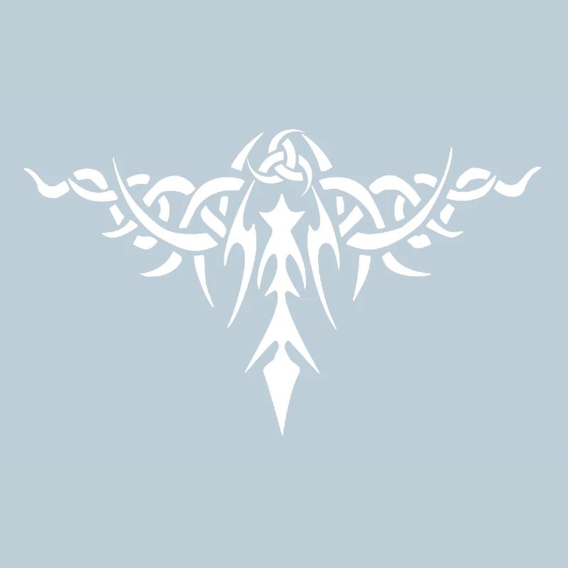 Symbole épineux blanc
