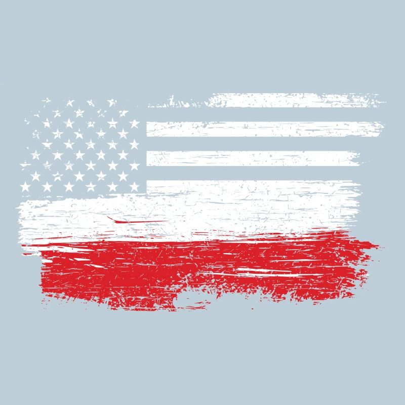 Drapeau américain brossé Art