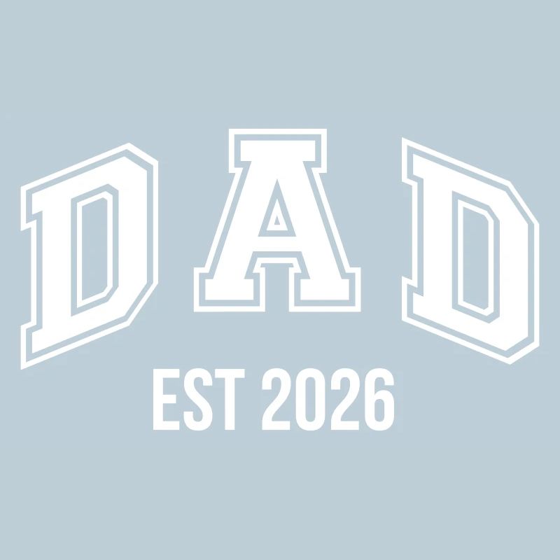 Dad established 2026 Vatertag Vatertagsgeschenk