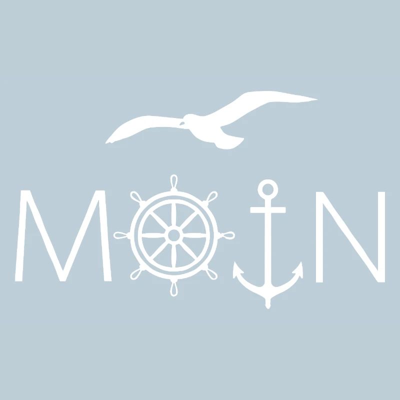 Moin Küstenkind – Maritimes Design mit Anker