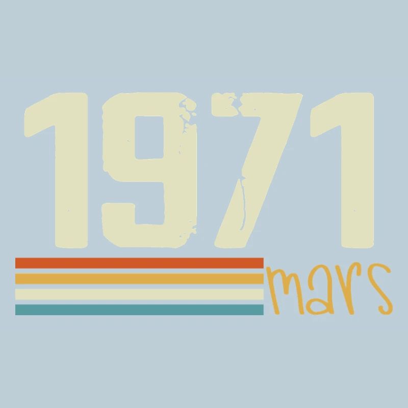 Vintage Mars 1971