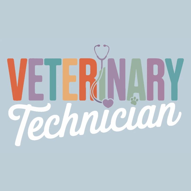 Logo Arc-en-ciel du technicien vétérinaire