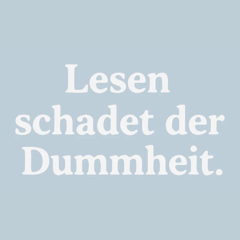 Reading harms stupidity