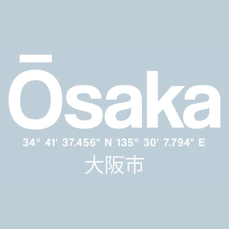 Osaka Coordinates City Logo