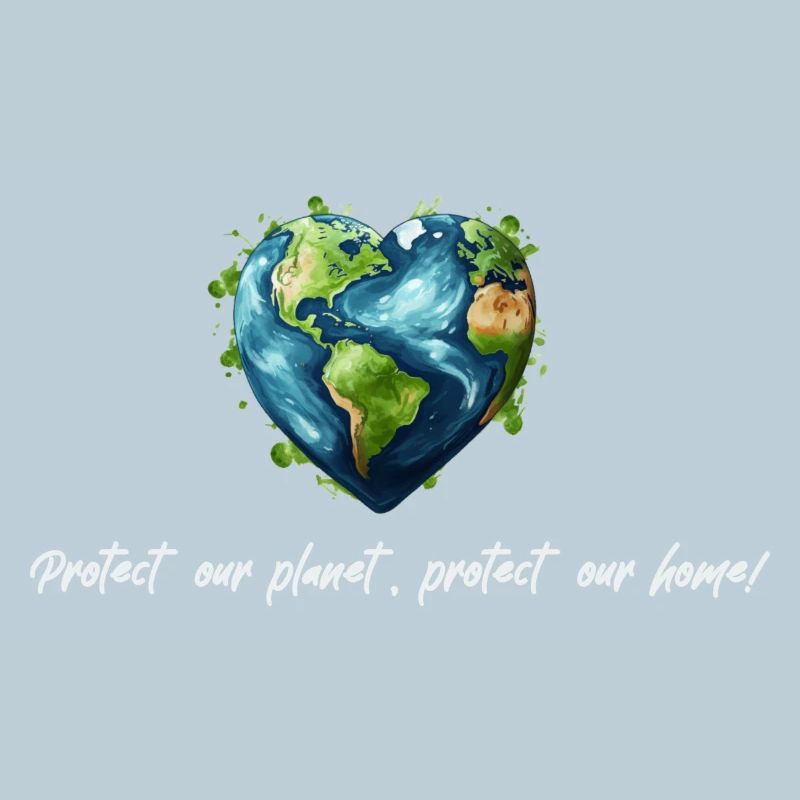 Protect our planet white