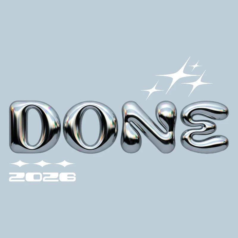 Finished 2028 Chrome Bubble Design
