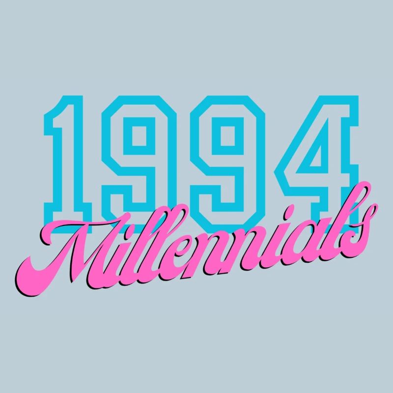 1994 Millennials Retro Datum Design
