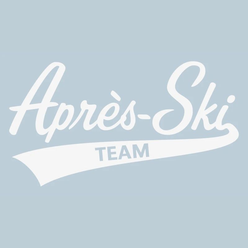 Après-Ski – Team (Schriftzug / Apres Ski / White)