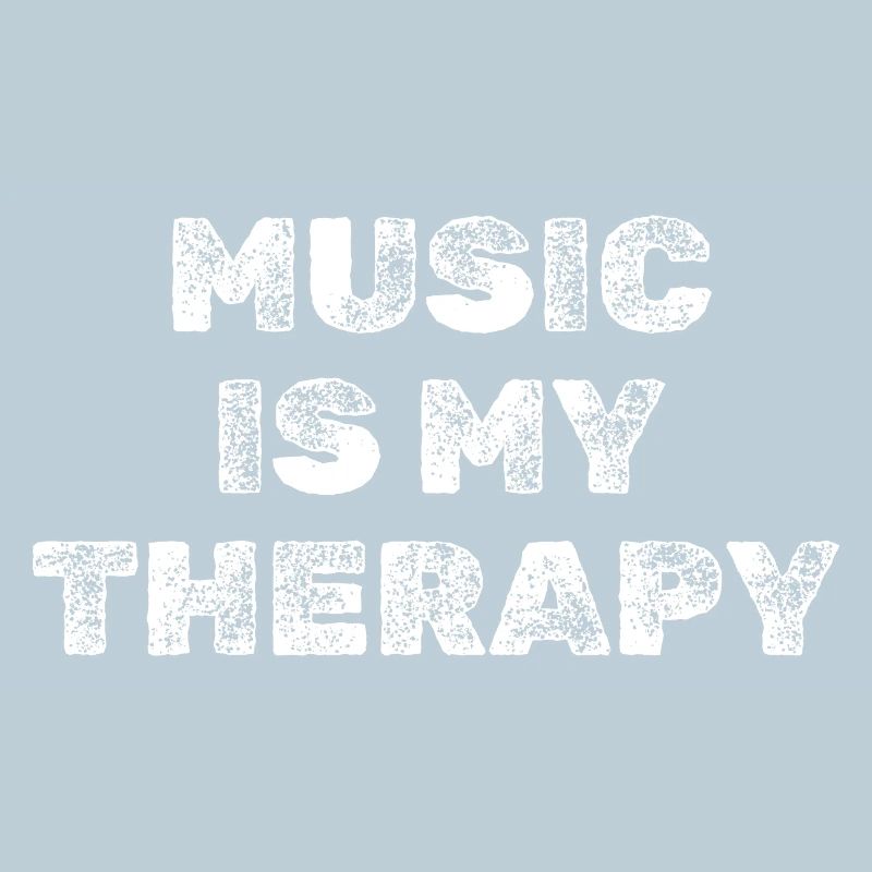 Music Is My Therapy Grunge Style