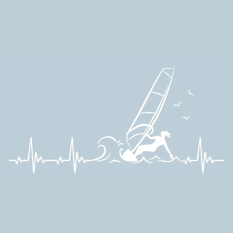 Windsurf heartbeat avec windsurfer