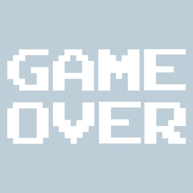 Pixel Game Over Rétro