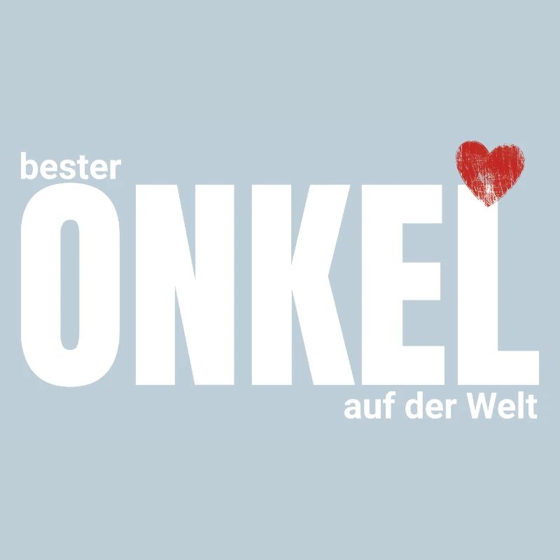 Bester Onkel der Welt – Großschrift