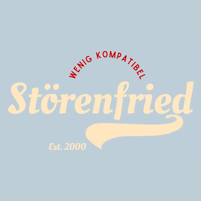 Störenfried Vintage Script Logo
