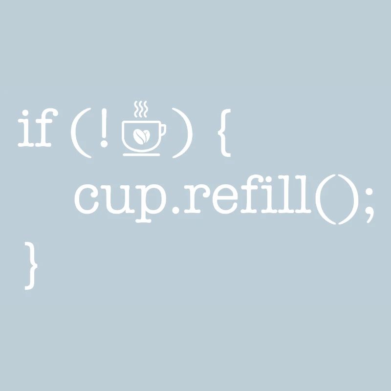 Chemise café pour programmeur amateur de code café