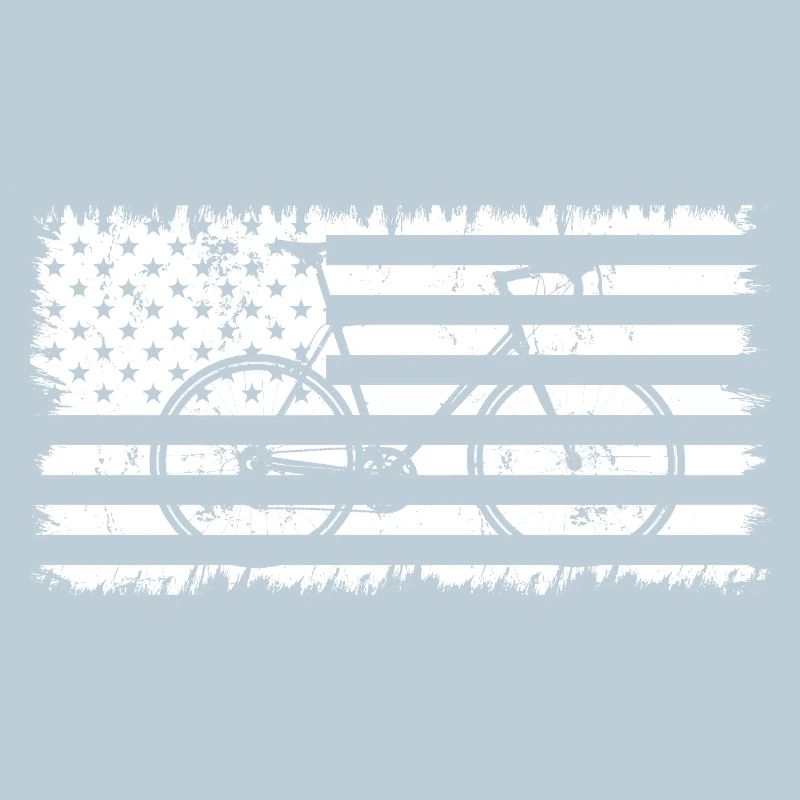 Bicycle American Flag
