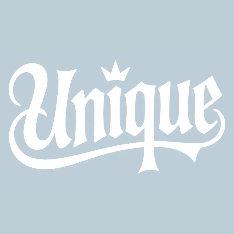 Unique Einzigartig Unikat Selbstwert Einzig Artig