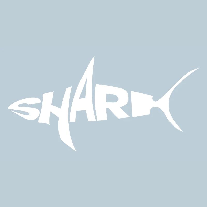 Logo Shark Graffiti Typo