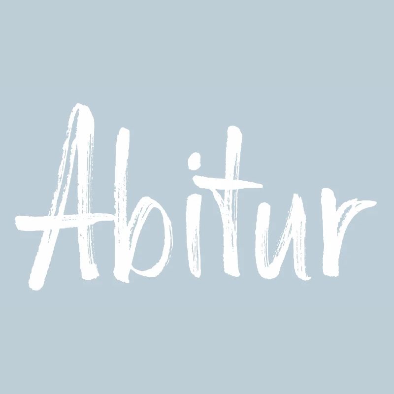 Abitur Handlettering Design