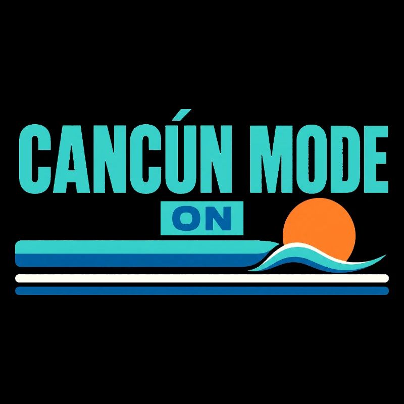 Cadeaux de vacances à la plage, Mode Cancún activé, Voyage au Mexique