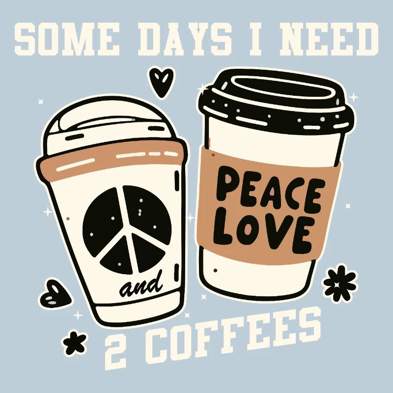 Peace and Coffee: Two Coffees