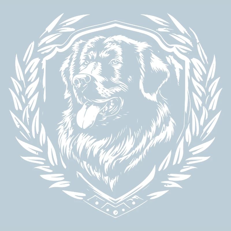 Blason en couronne de phoque