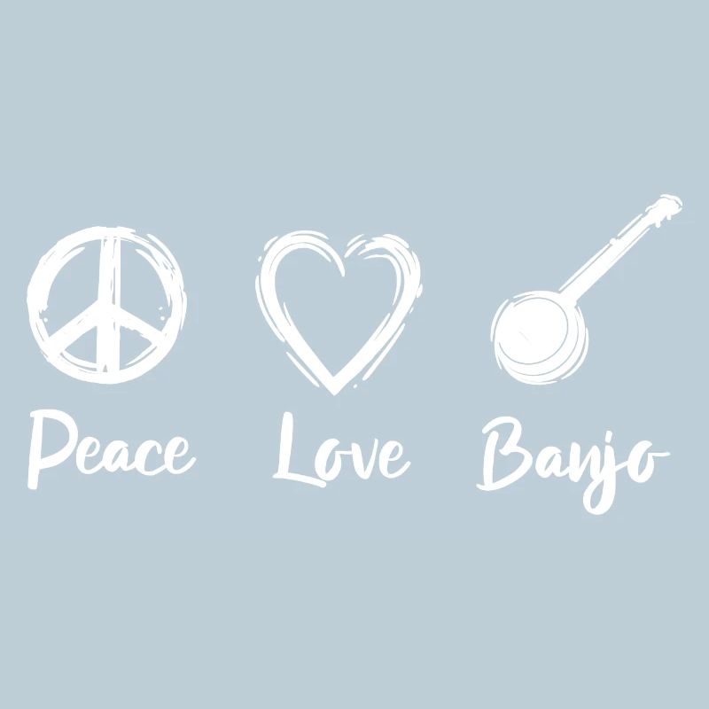 Peace Love Banjo