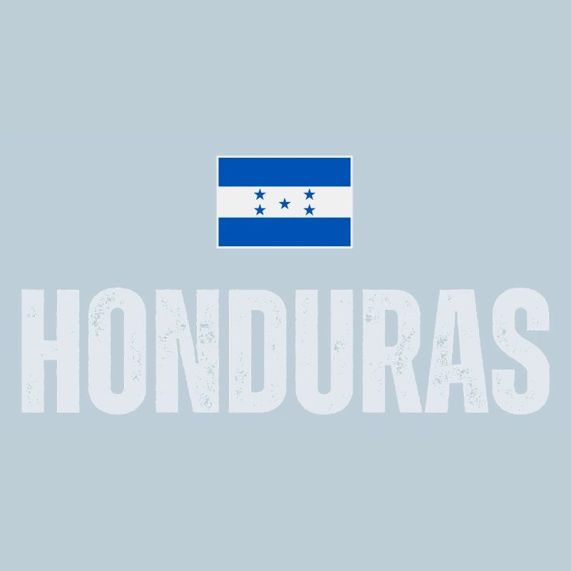 J’aime le Honduras, Drapeau du Honduras