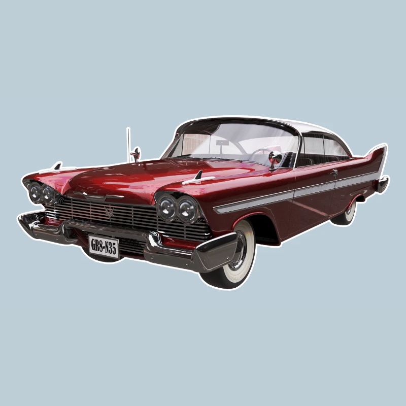 Vintage Dream Car sans texte