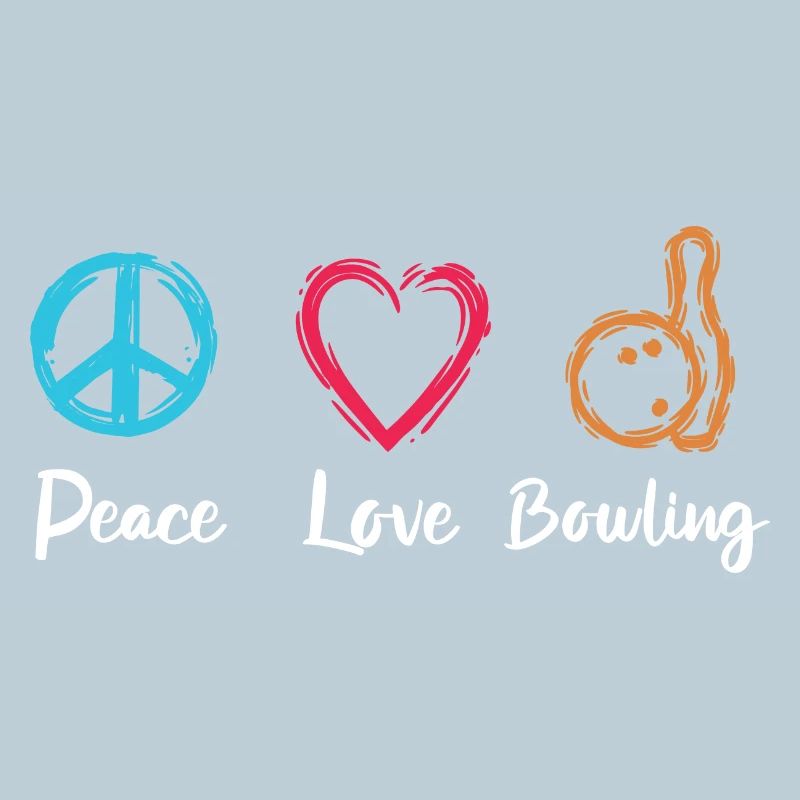 Frieden Liebe Bowling