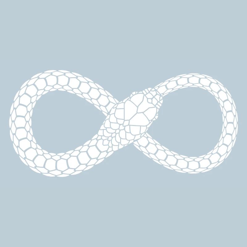 Boucle de serpent infinie