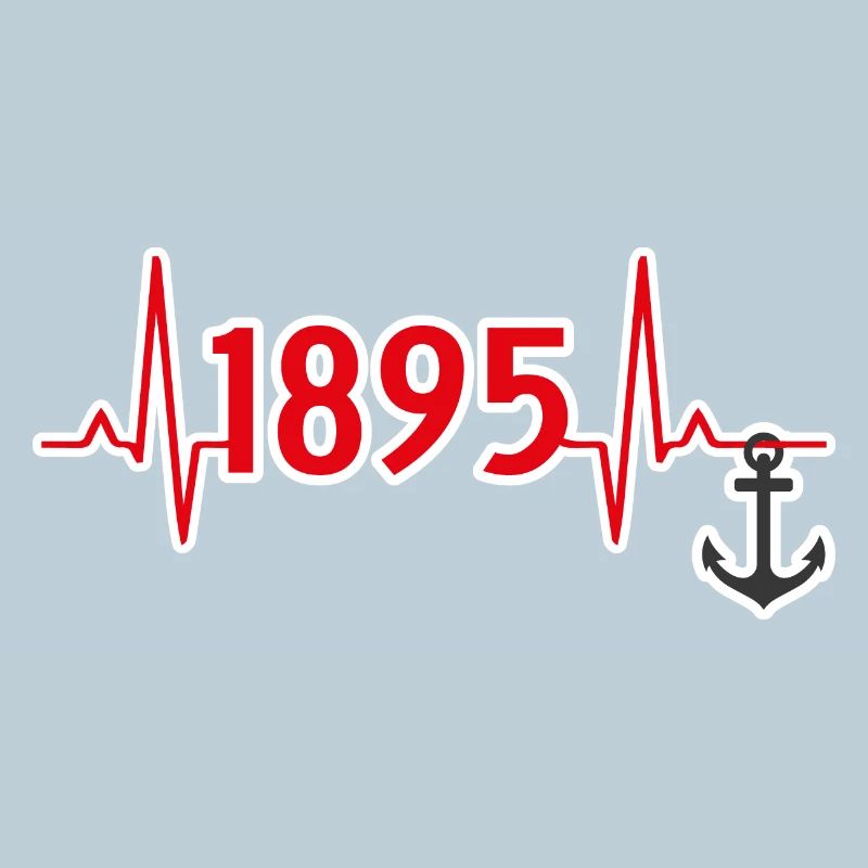 1895 mit Anker