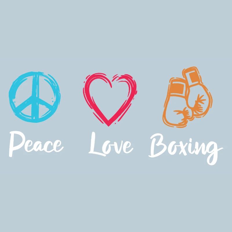Frieden Liebe Boxen