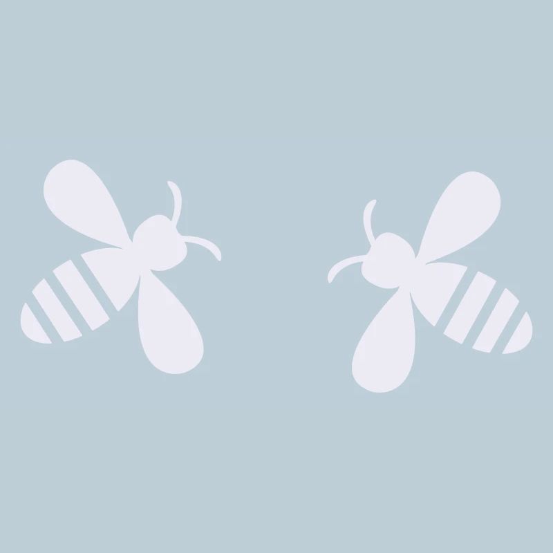 Bienen Silhouetten