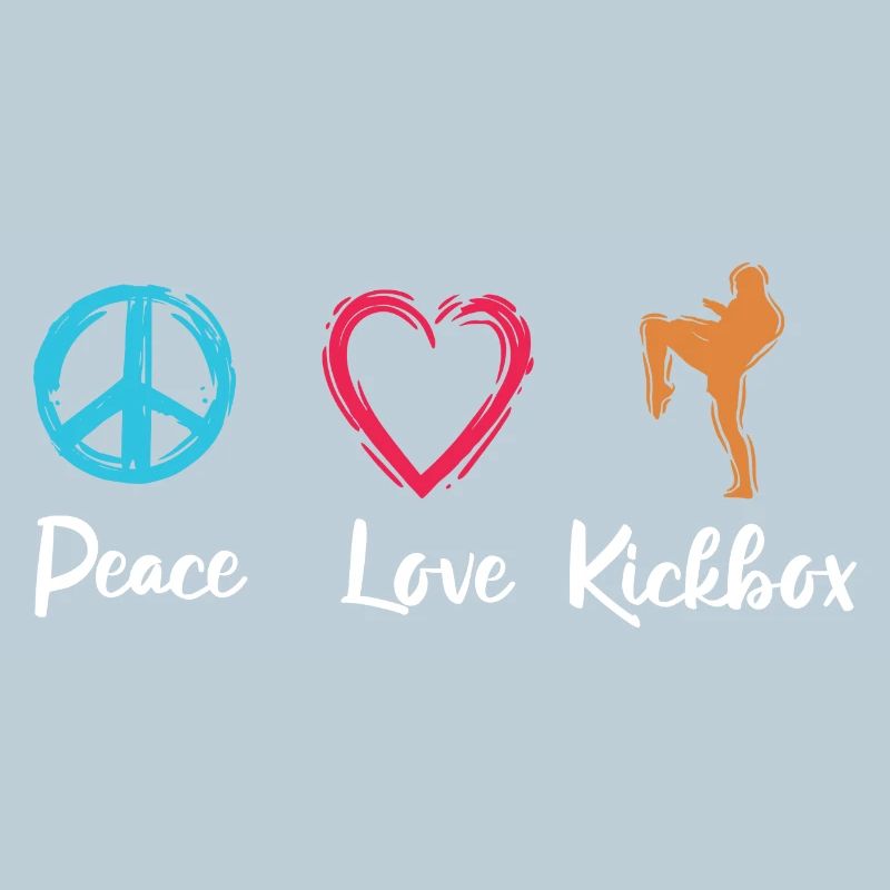 Frieden Liebe Kickbox