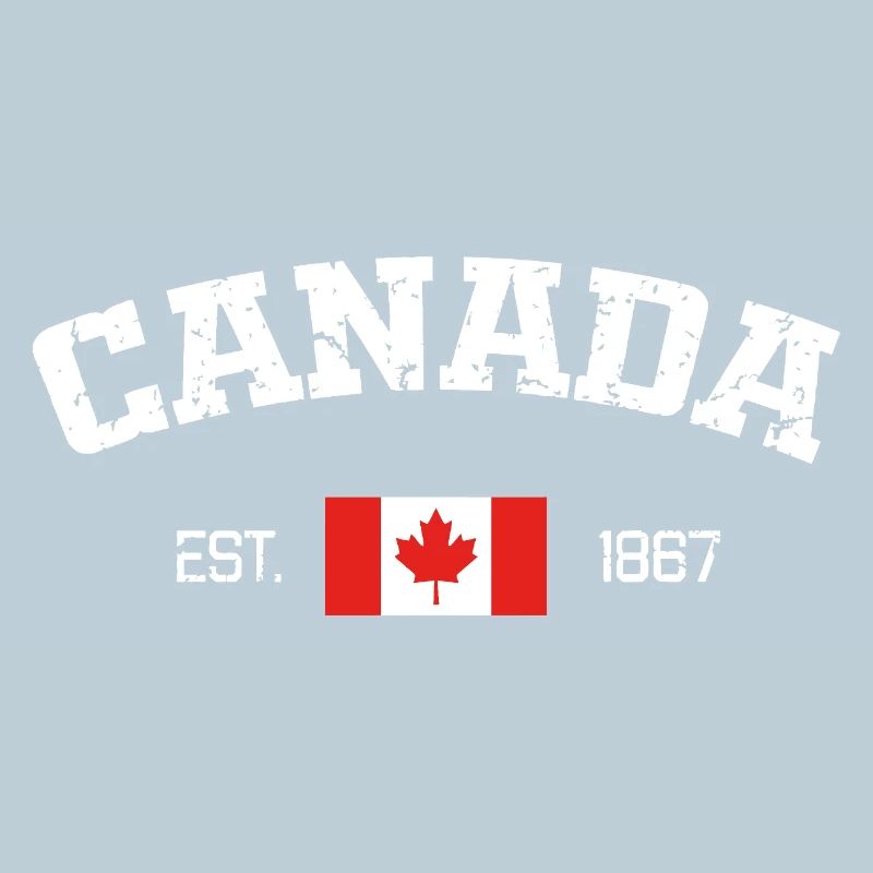Écusson d’érable vintage du Canada 1867
