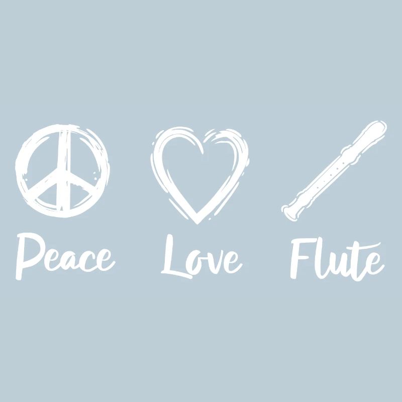 Flûte Peace Love
