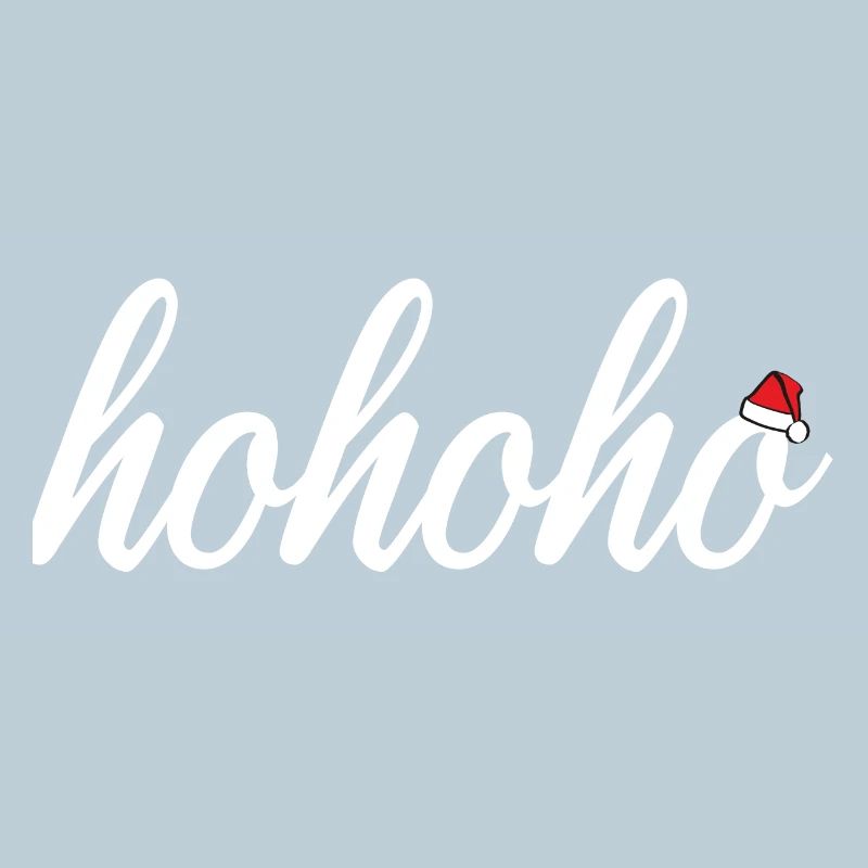 hohoho with Santa's hat