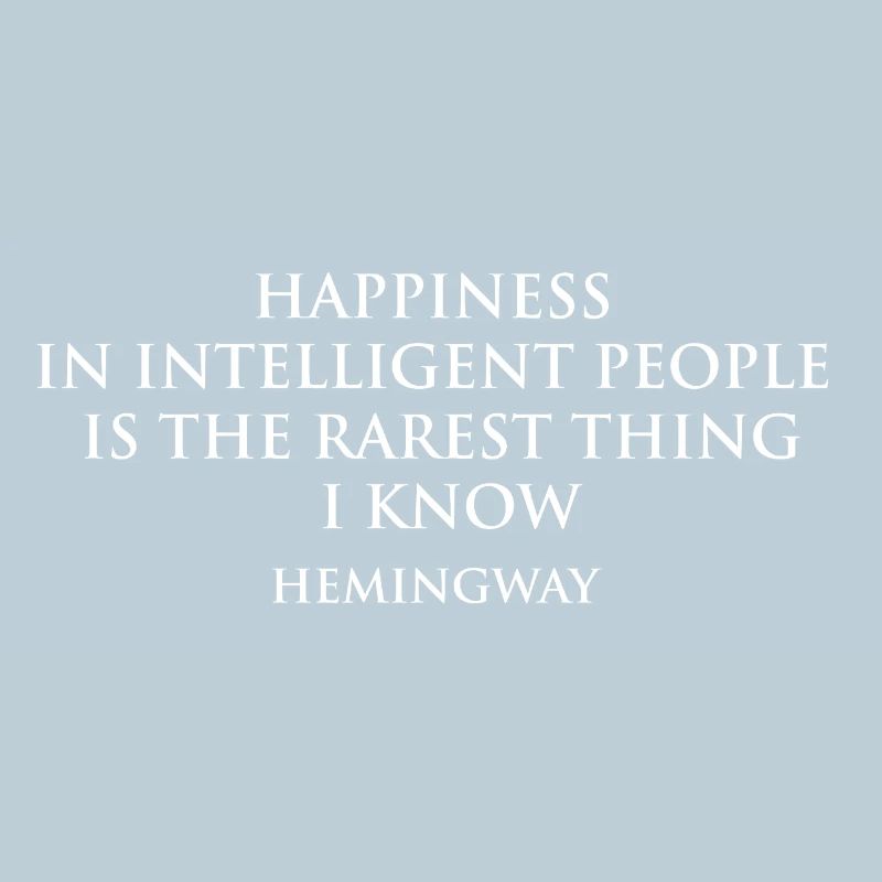 Citation d'Hemingway célébrant la sagesse