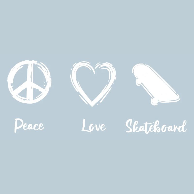 Peace Love Skateboard