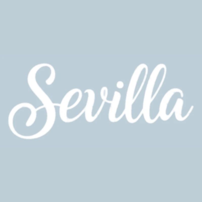 Lettrage à la main de Séville