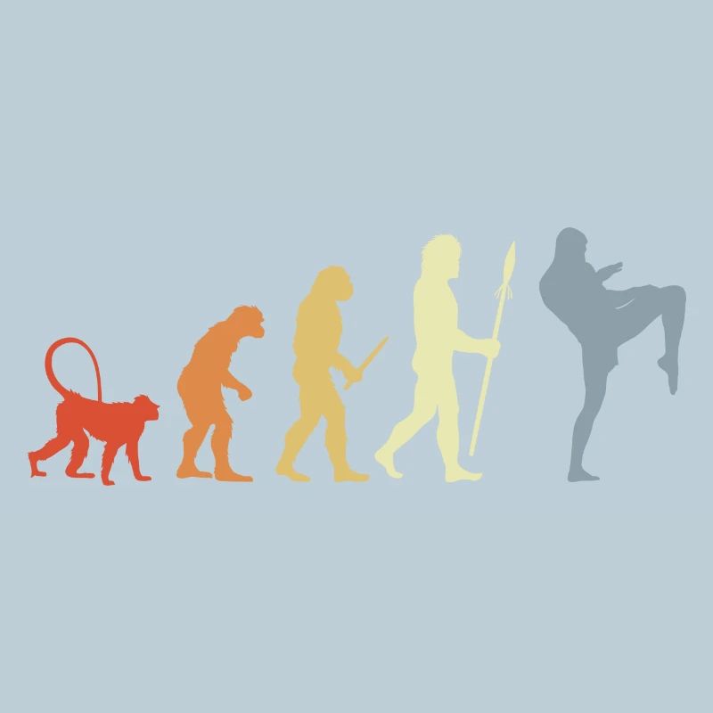 Évolution du kickboxeur vintage
