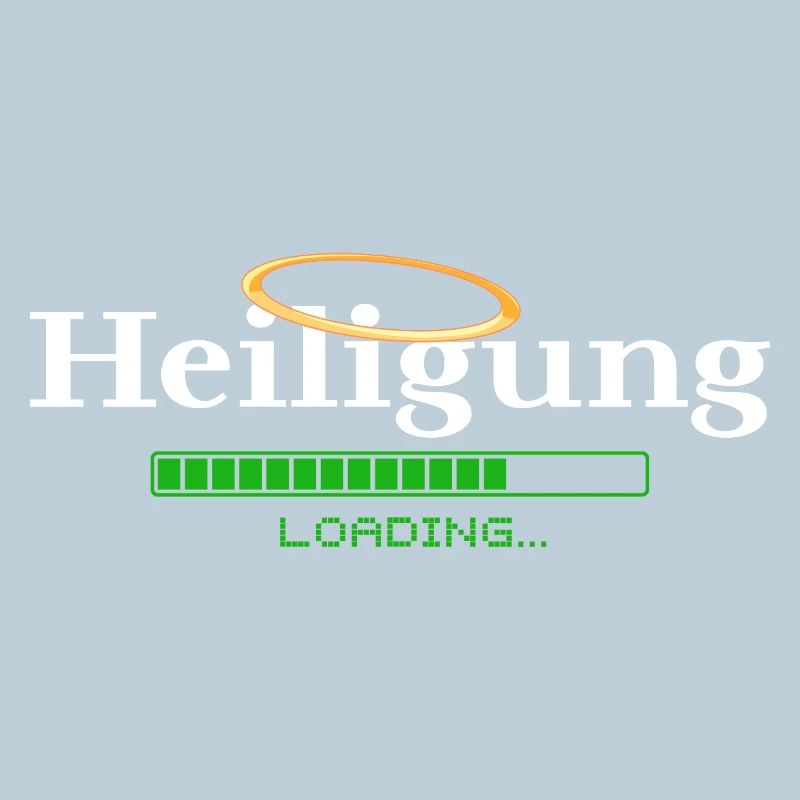 Heiligung - loading - Heiligenschein