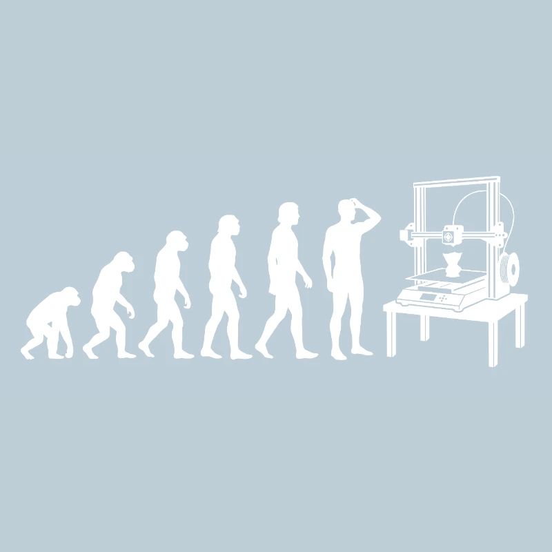 3D Druck Evolution – Vom Affen zum Maker