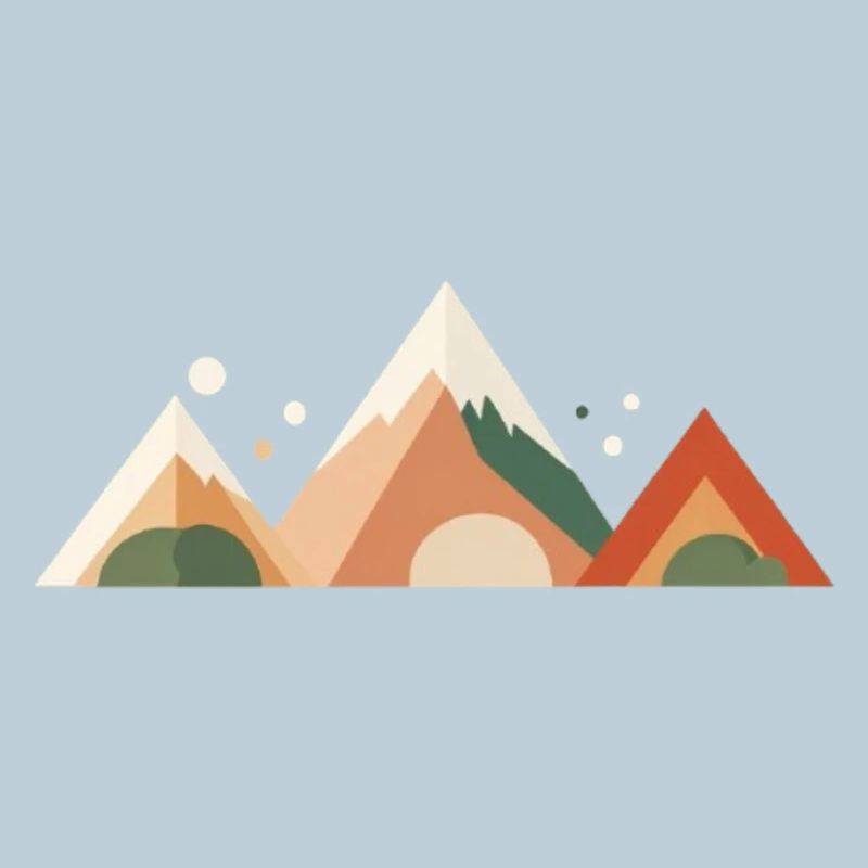 Alpine Sunset Peaks