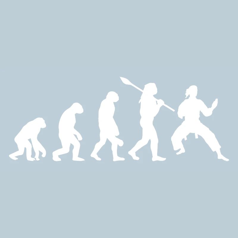 Evolution of Karate Martial Arts Sensei Dojo Gift