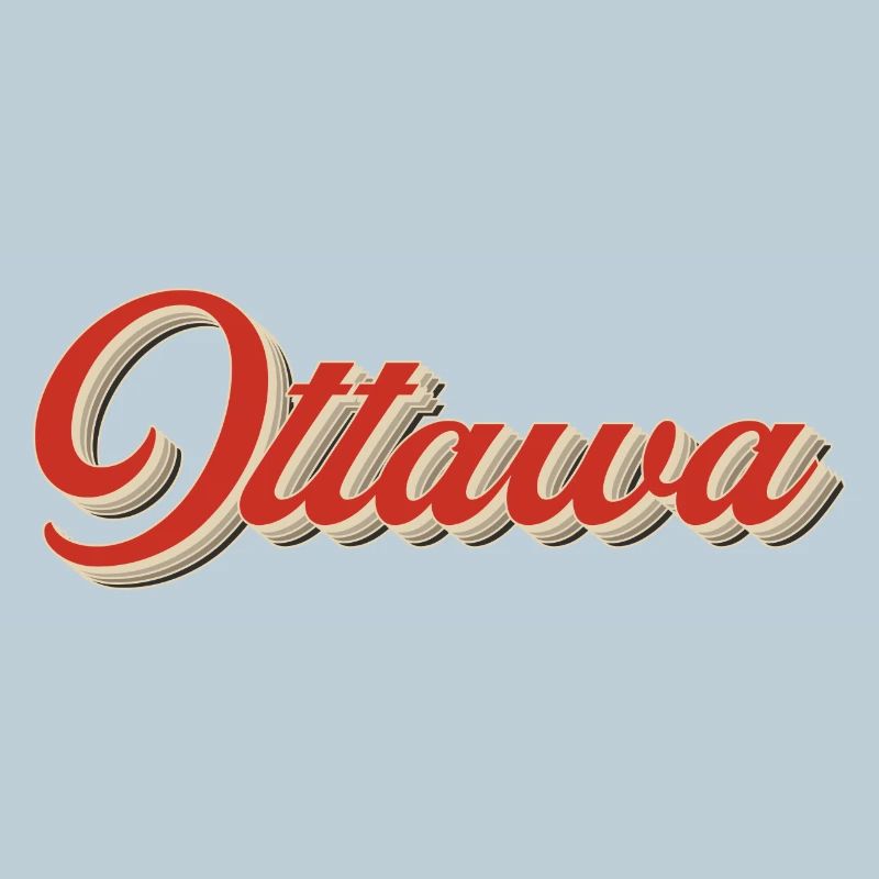 Calgary Canada Lettering – Retro Typography