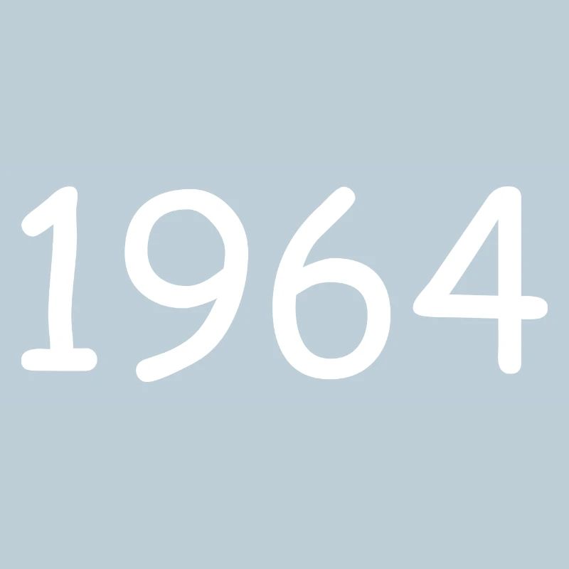 Personalize 1964 60th Birthday Template